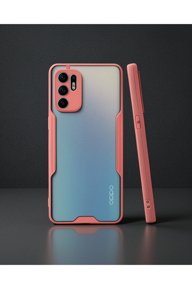 Oppo Reno 6 Case Platinum Silicone - Pink