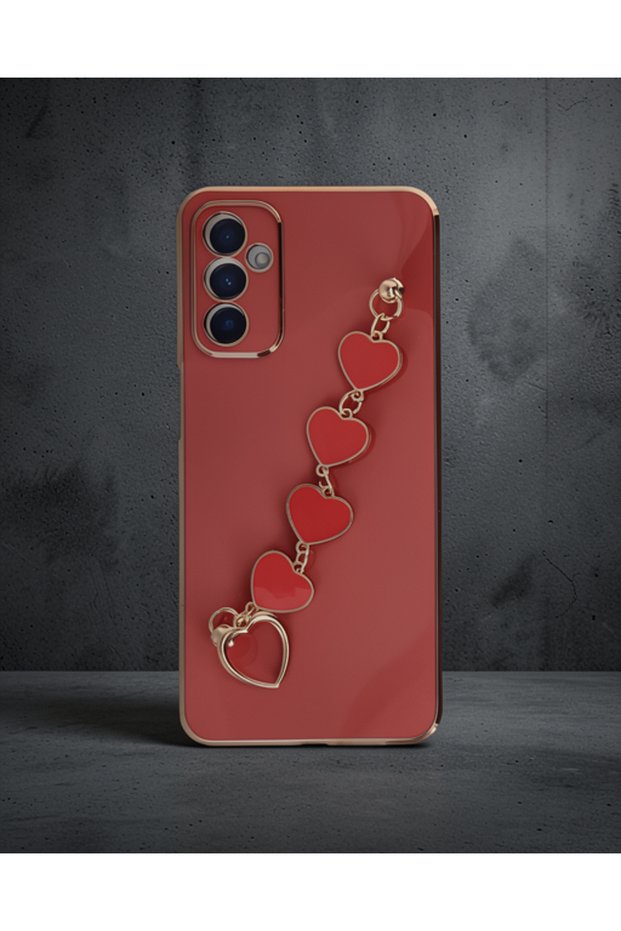 Samsung Galaxy A14 4g Case Esila Silicone - Red