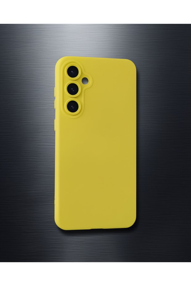 Samsung Galaxy S24 Case Nano Velvet Silicone Inside - Yellow
