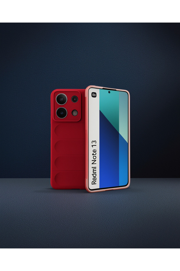 حافظة هاتف Xiaomi Redmi Note 13 4g من السيليكون الأفضل - كريمي