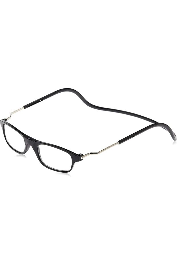 Plastic Magnetic Reading Glasses 1.5 Black Color