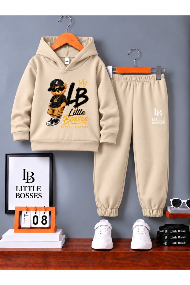 Winter Children's Tracksuit Unisex (Little Bosses Bear)