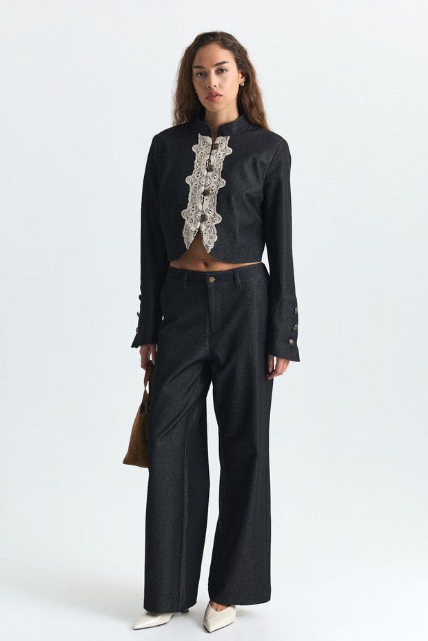 Elastic trousers