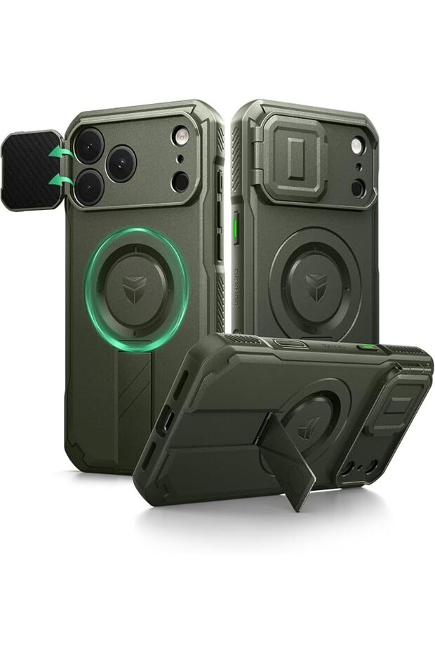 for iPhone 17 Pro Max Case, Flip Camera Cover & Camera Control Cover