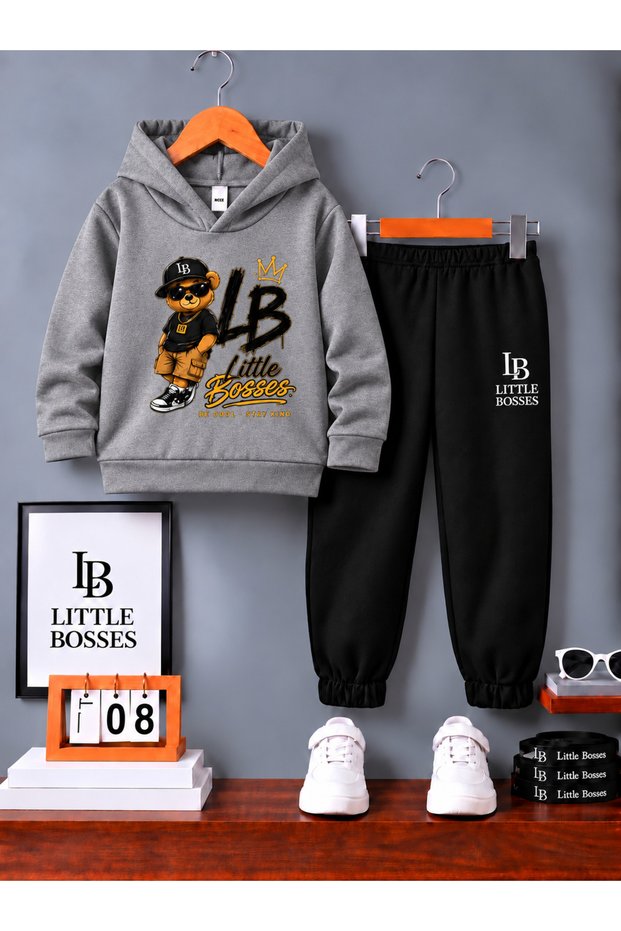 Winter Children's Tracksuit Unisex (Little Bosses Bear)