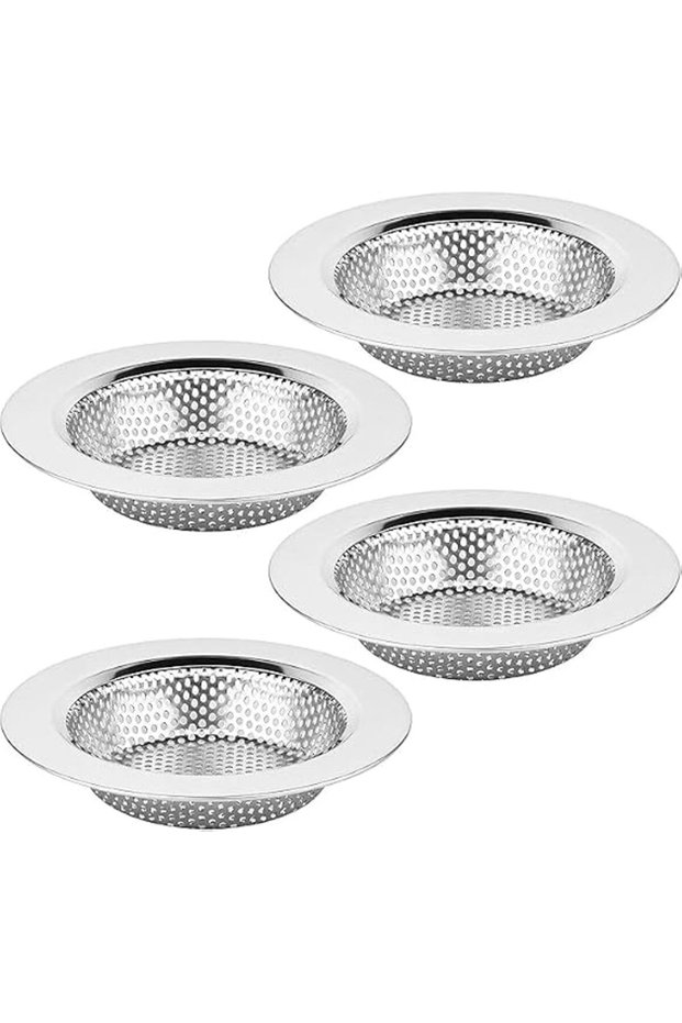Kitchen Sink Strainer Stainless Steel, 4 Pack