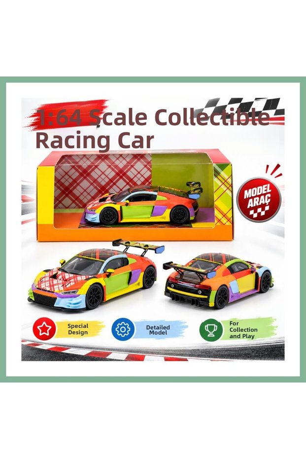 1/64 Audi R8 Lms Gt3 Evo Ii Sean Wotherspoon Special Edition Bsk2026