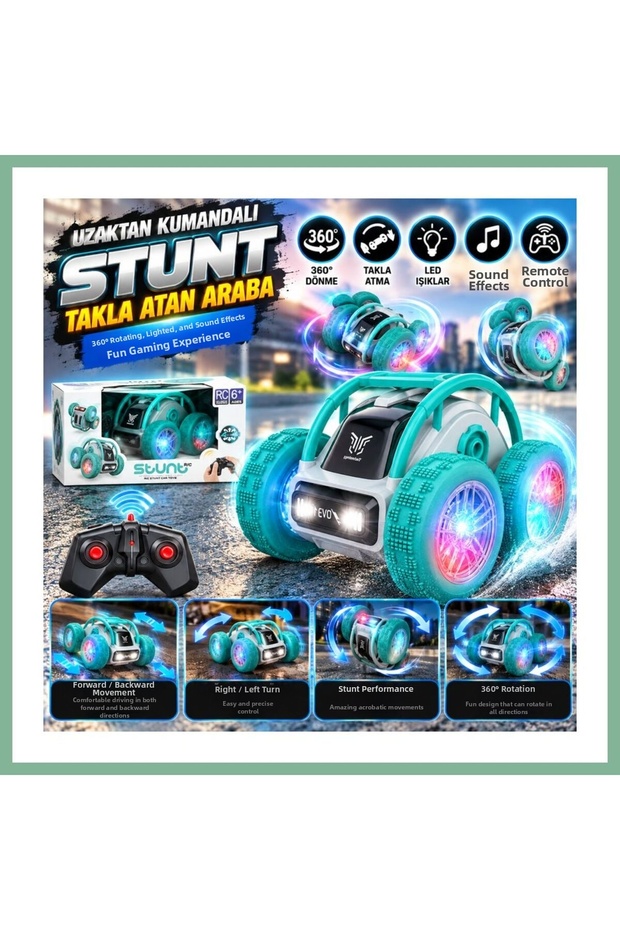 F08A Car Remote Controlled Tumbling Car (Price Is for One Item) Bsk2026