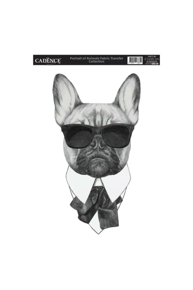 Paft06 Animal Portraits Fabric Transfer Paper 21X30Cm