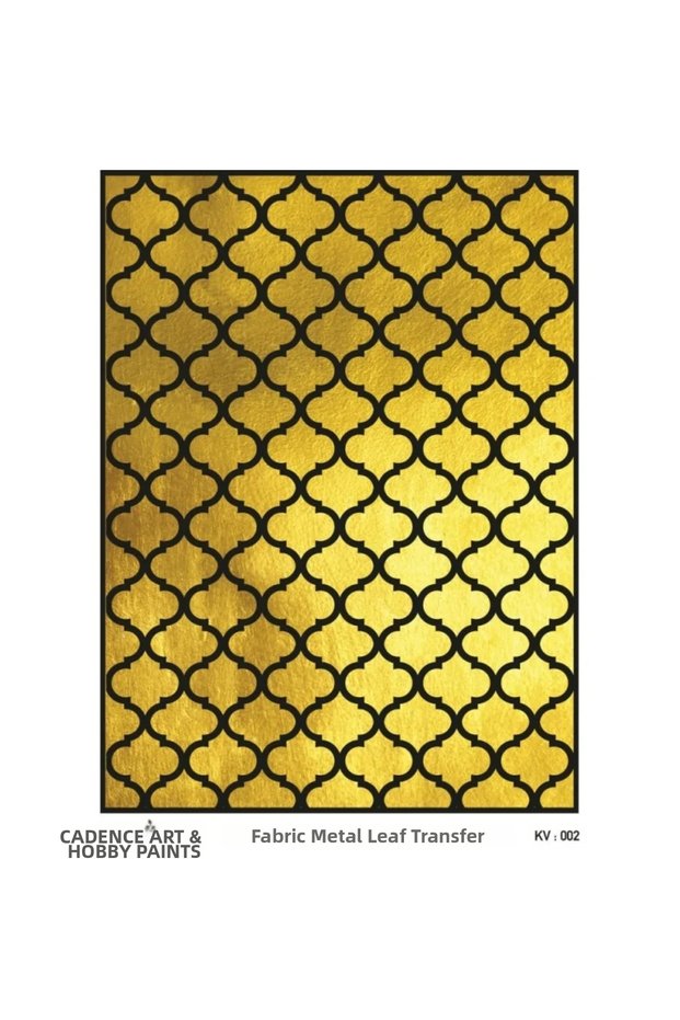 Kv002 Gold Foil Fabric Transfer Paper 30X42Cm