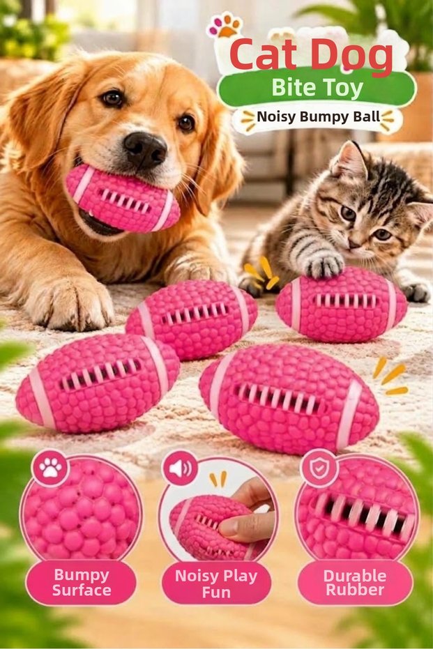Dog Teeth Cleaning Ball - Dog Play Ball