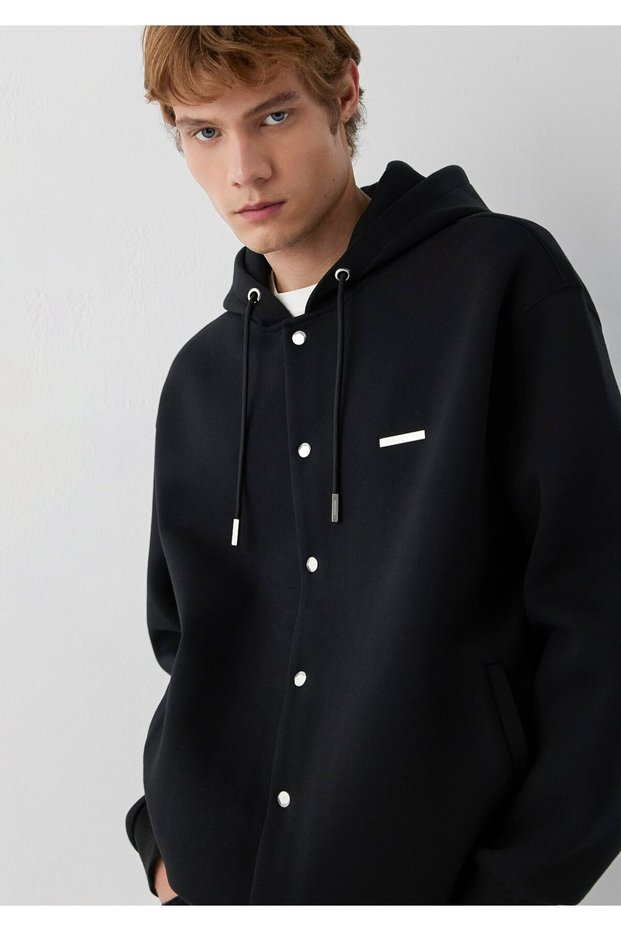 Black Hooded Sweatshirt 0S20109-900