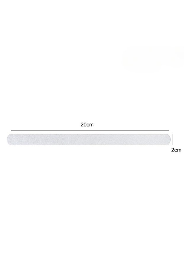24pcs Straight 6-24PCS PEVA Transparent Bathtub Anti Slip Adhesive Tape For The Elderly Children No