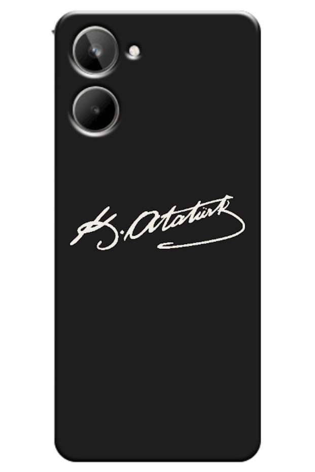 Realme 10 Compatible Case with Atatürk's Signature (Printed)