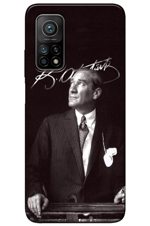 Xiaomi Mi 10T Pro Compatible Case: Mustafa Kemal Atatürk (Printed)