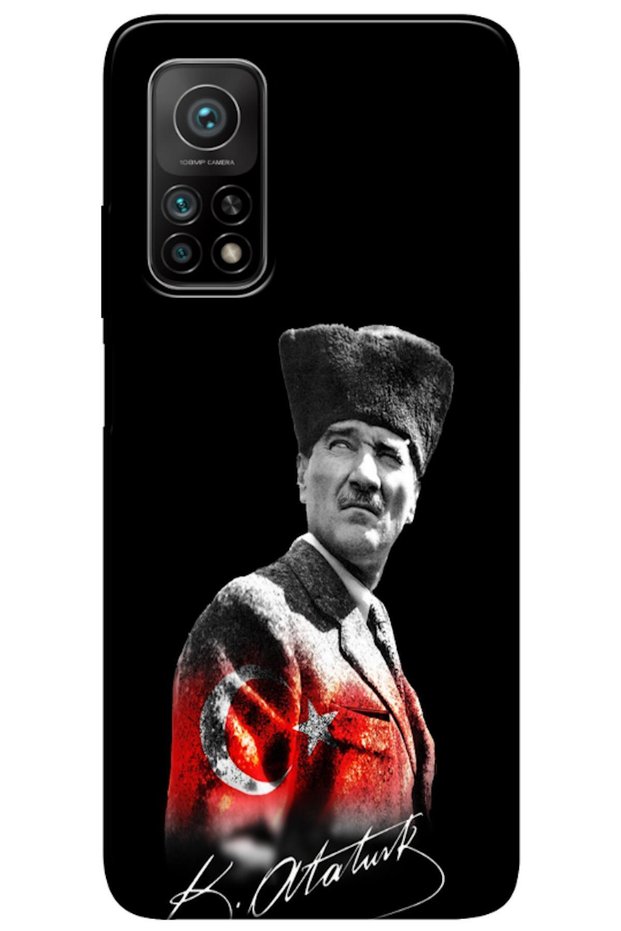Xiaomi Mi 10T Pro Compatible Case—Mustafa Kemal Atatürk Design V2 (Printed)