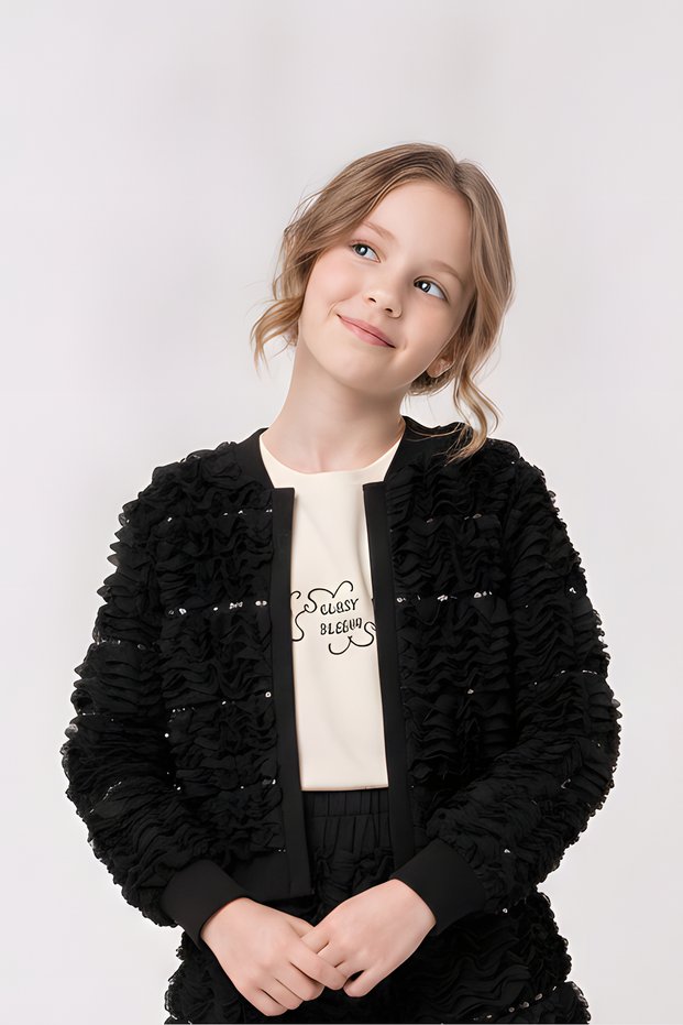 Girl's Star Jacket 8-14 Years 32347