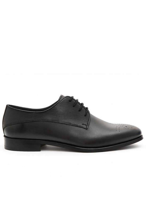 Men's Black Classic Analin Neolite Sole Shoes