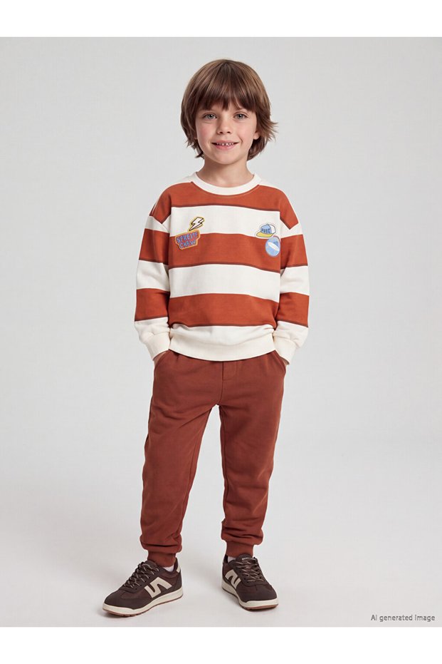 Sparkling Choices Striped Boys' Set from Shining Store