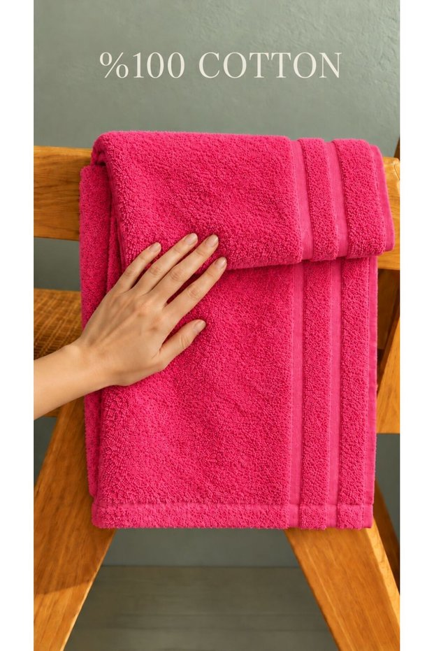 100% Cotton Hand Face Towel 50X70