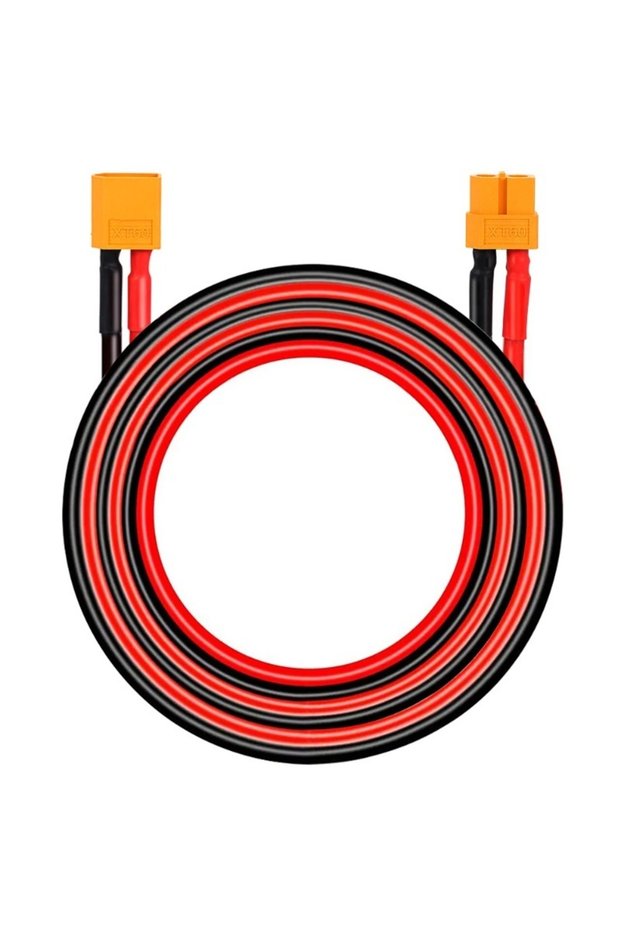 1M 12AWG XT60 Male Female Conversion Plug Connection Cable 300CM Silicone Wire Battery Connector For