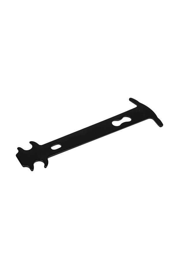 black Bike Chain Wear Indicator Chain Checker Gauge Measurement Repair Tool Ruler for Road Mountain