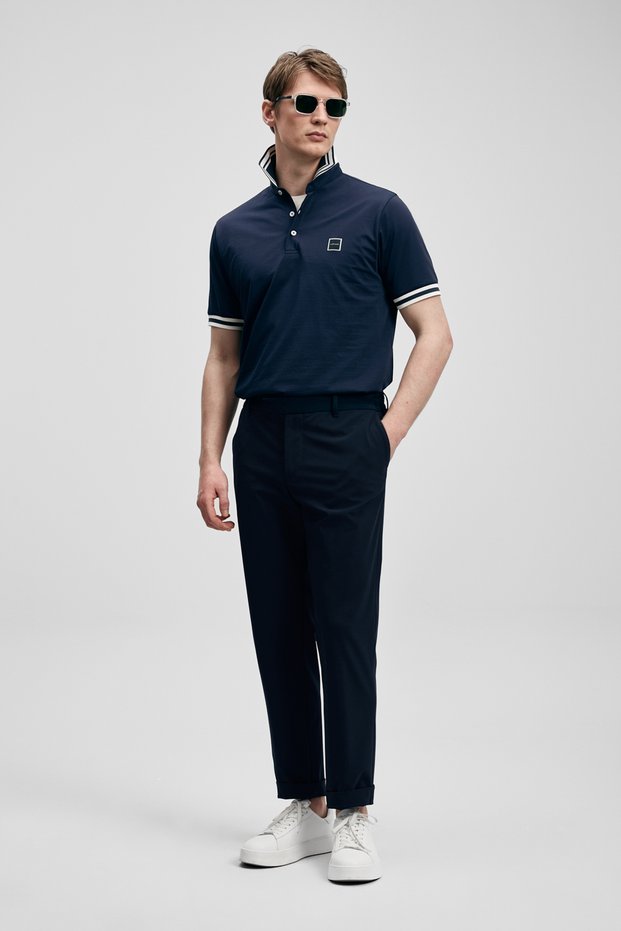 Cole Smart Men's Polo T-Shirt Navy Blue