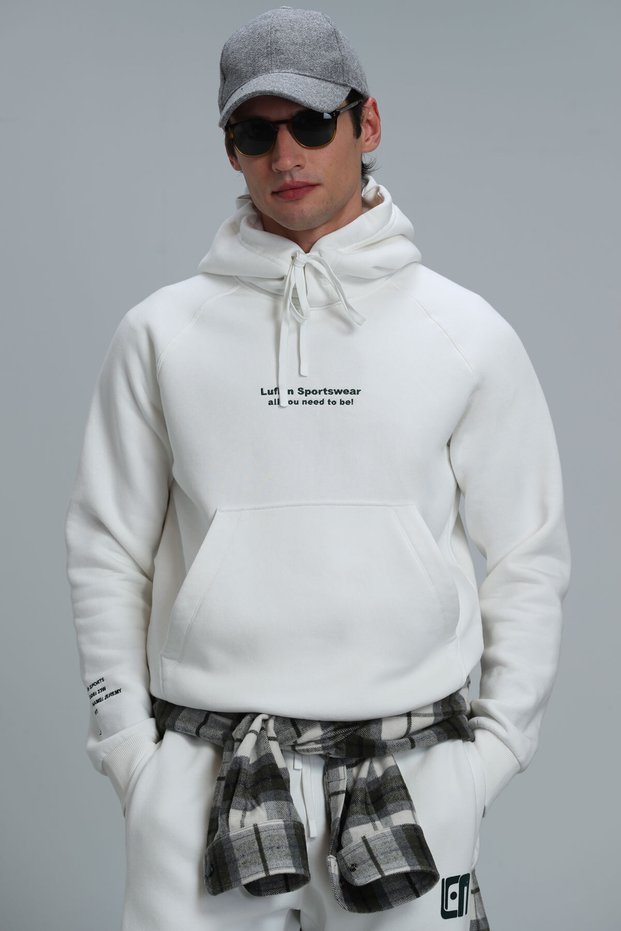 Luıs Men's Sweatshirt Off White