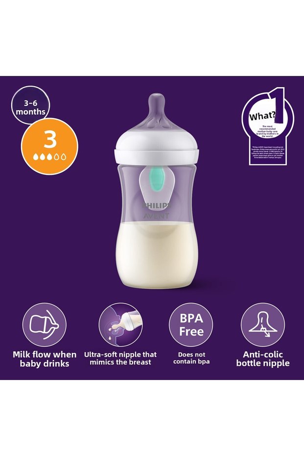 Natural Response Anticolic Pp Baby Bottle 260 ml 1 Month