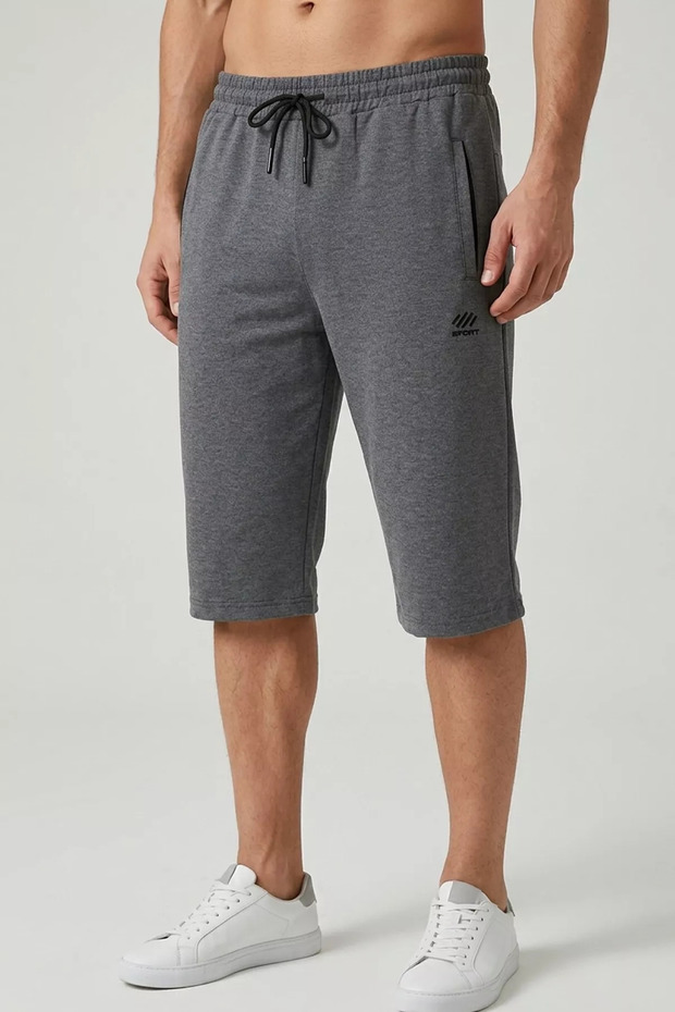 Men's Plus Size Elastic Waist Shorts