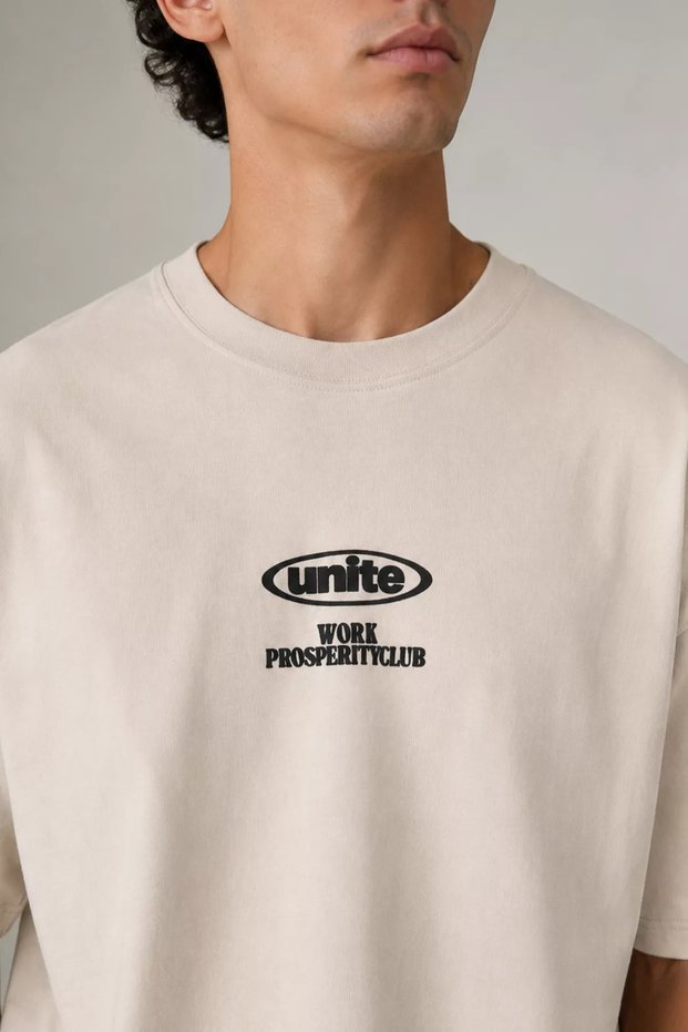 Men's Crew Neck Front Printed T-Shirt