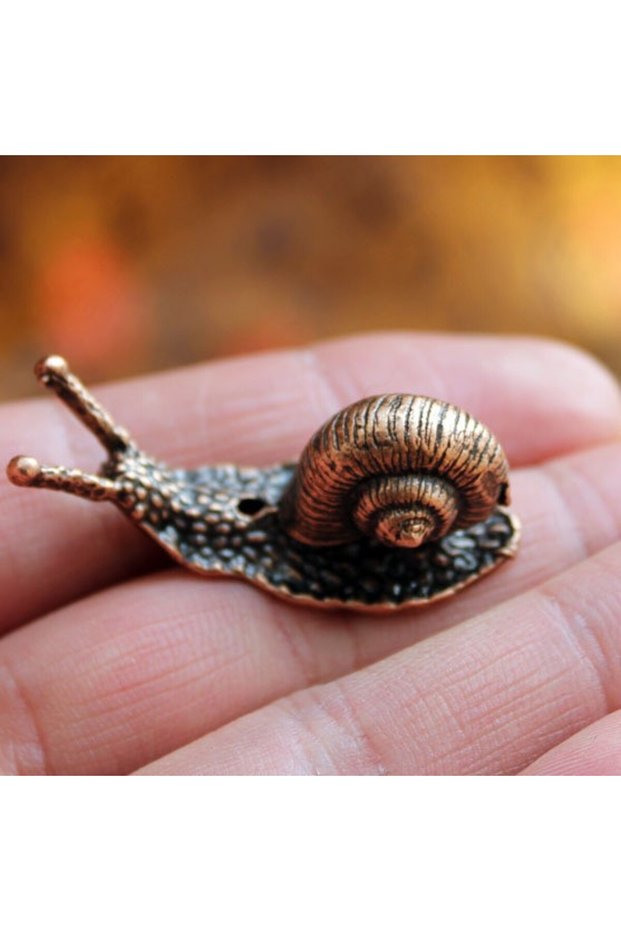 Snail Copper Creative Metal Animal Incense Burner Small Alloying Ant Turtle Frog Snail Stick Incense