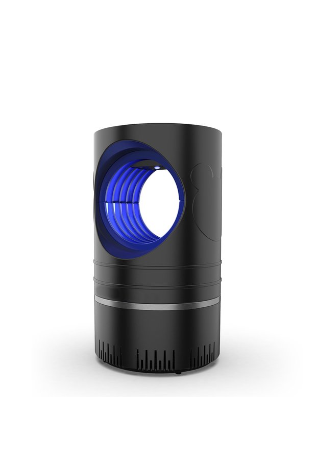 black 1 PC Electric Fly Bug Mosquito Insect Killer LED Light Trap Control Lamp Small Pest with USB P