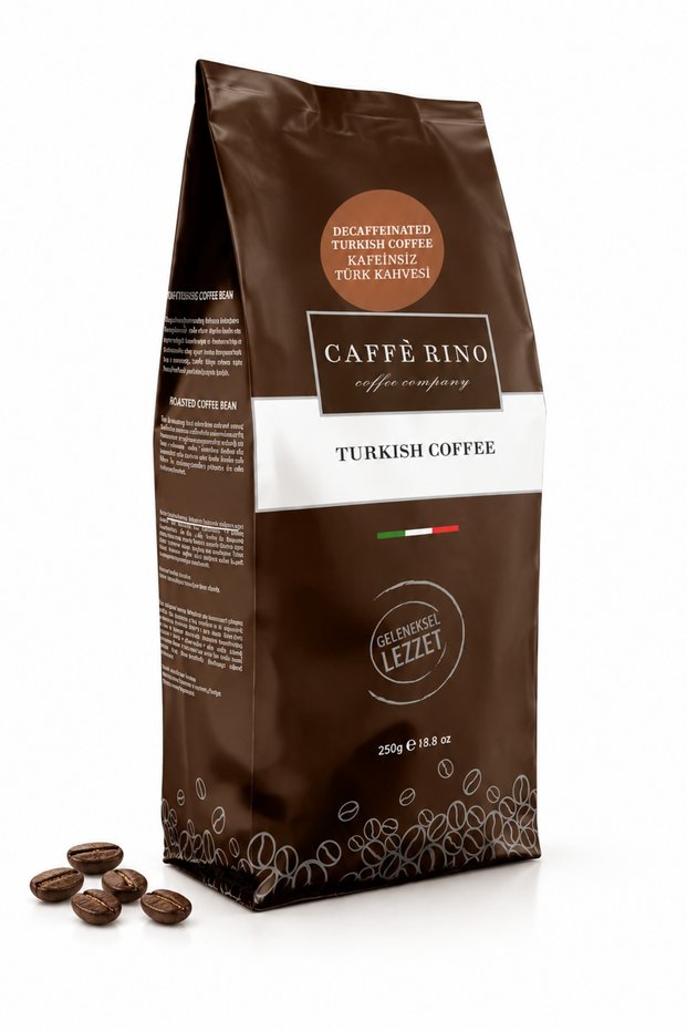 Decaf Turkish Coffee 250 g - Traditional Ground Turkish Coffee