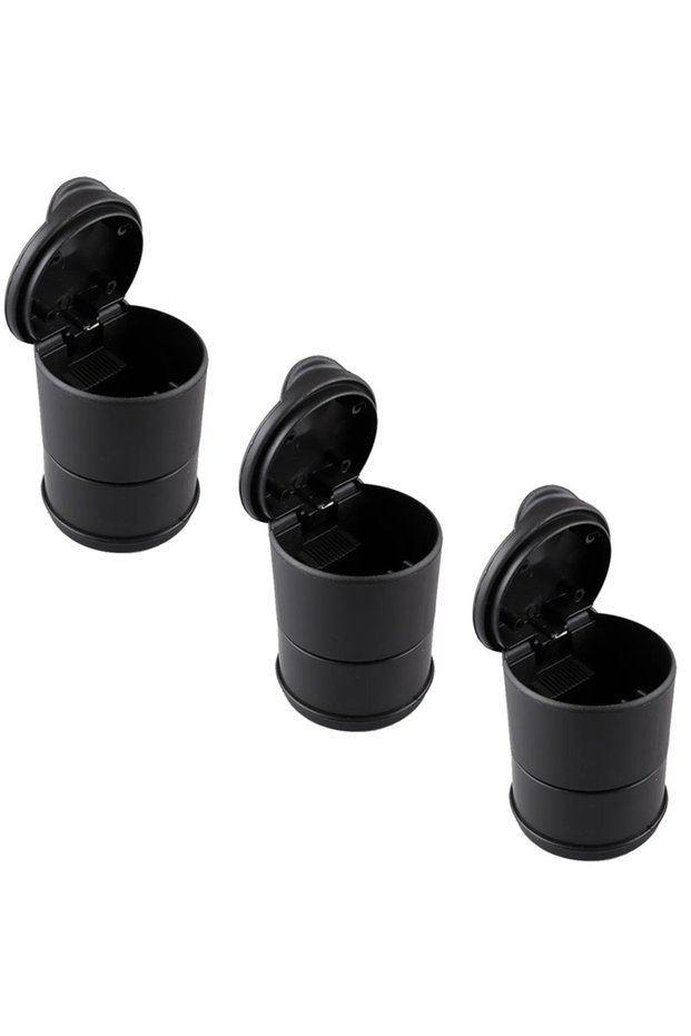 3Pcs 1-5Pcs New Car Ashtray Garbage Coin Storage Cup Container Cigar Ash Tray Car Styling Universal