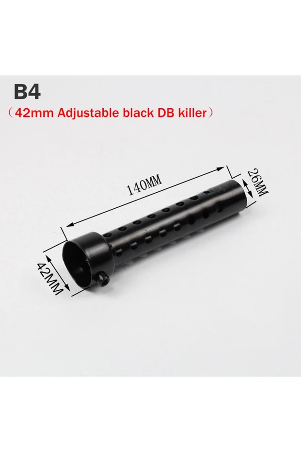 B4 Universal Motorcycle 35mm 42mm 45mm 48mm 60mm DB Killer Exhaust Can Muffler Insert Baffle DB Kill