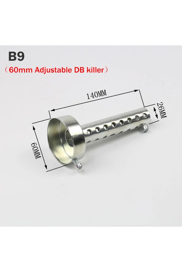 B9 Universal Motorcycle 35mm 42mm 45mm 48mm 60mm DB Killer Exhaust Can Muffler Insert Baffle DB Kill