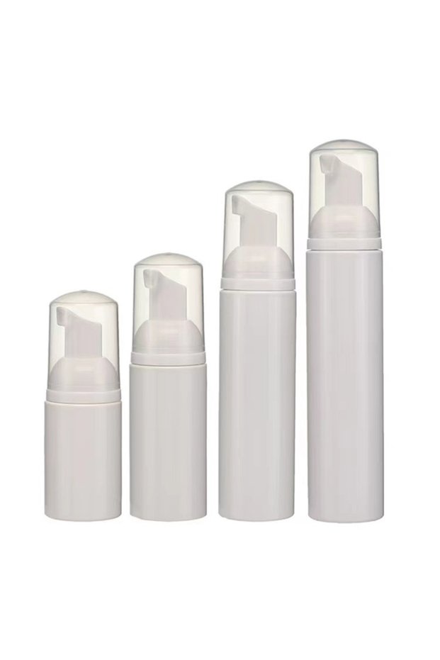 30ml White 30Pcs 30ml 50ml 60ml 100ml Plastic Foam Pump Bottle Empty Face Cleaner Cosmetic Bottles S