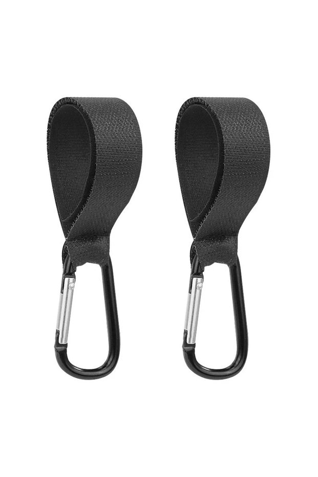 2pcs 5/2PCs baby stroller hook clip aluminum alloy carabiner cart organizer diaper bag shopping pram
