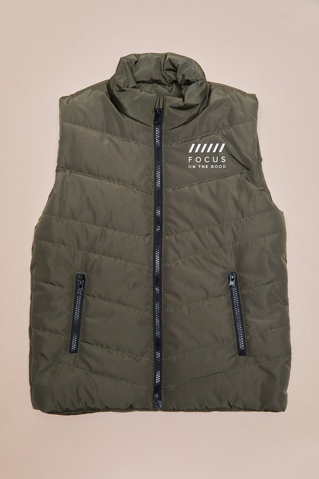 Focus Printed Boys' Inflatable Vest