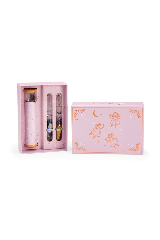 Caleidoscope with 2 Glitter Tubes,