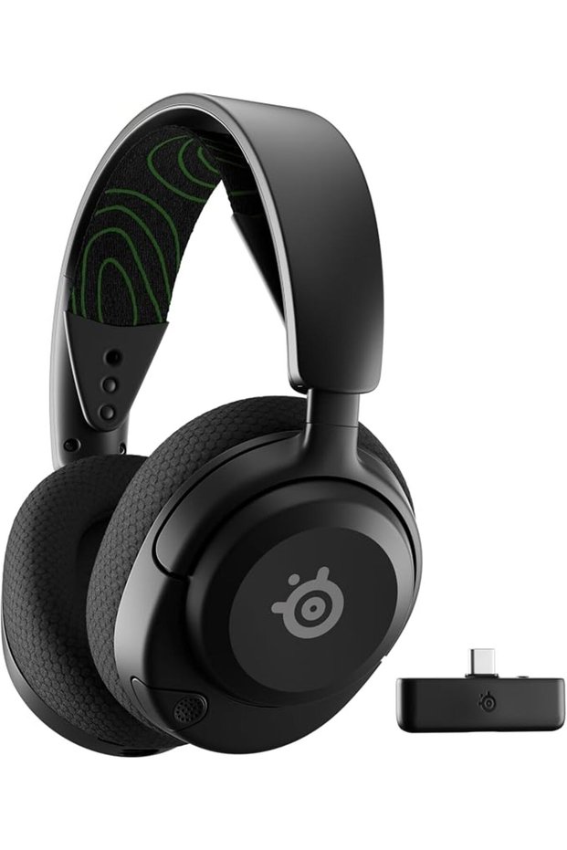 سماعة ألعاب لاسلكية Arctis Nova 5X - متعددة الأنظمة - مشغلات مغناطيسية من النيوديميوم - 100