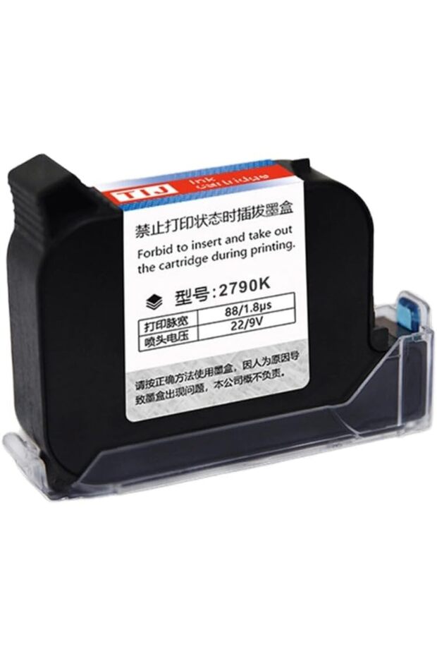 600DPI Handheld Inkjet Printer Machine for Text/Barcode/QRCode/Batch Number/Date Coder(Printing Heig