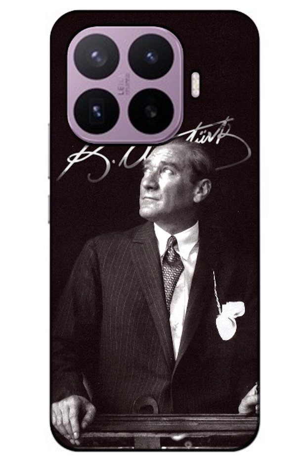 Mi 17t Pro Compatible Case Mustafa Kemal Atatürk Silicone Case (Printed)