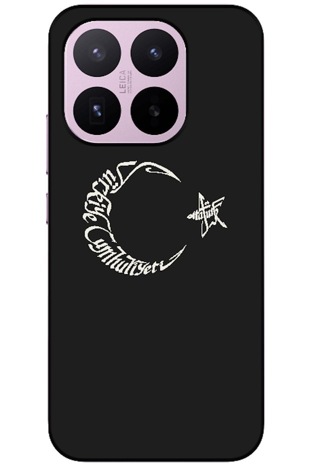 17 Compatible Cases: Ay Yıldız and Atatürk Silicone Case (Printed)