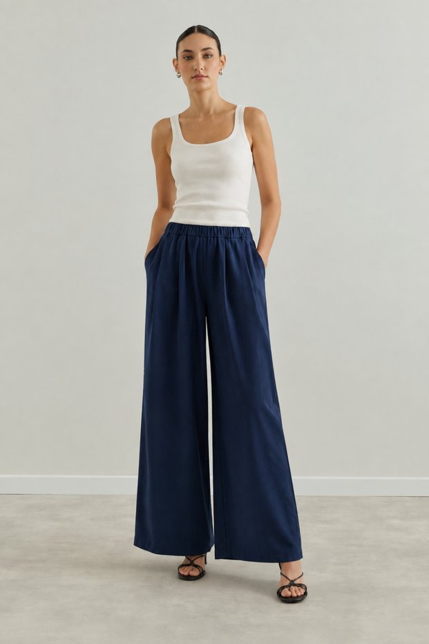 Modal Relax Palazzo Pants