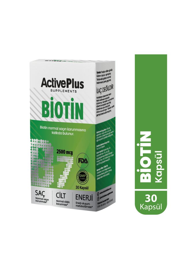 Biotin 30 Kapsül