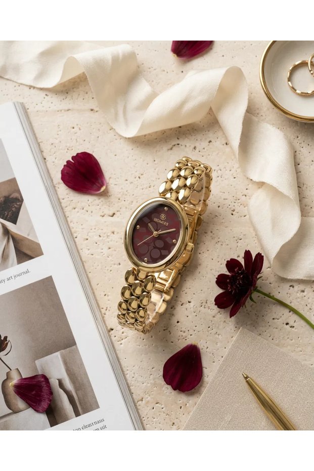 Women's Wristwatch - Original Product - 2 Years Warranty - Bracelet Gift - 3 Atm Water Resistance