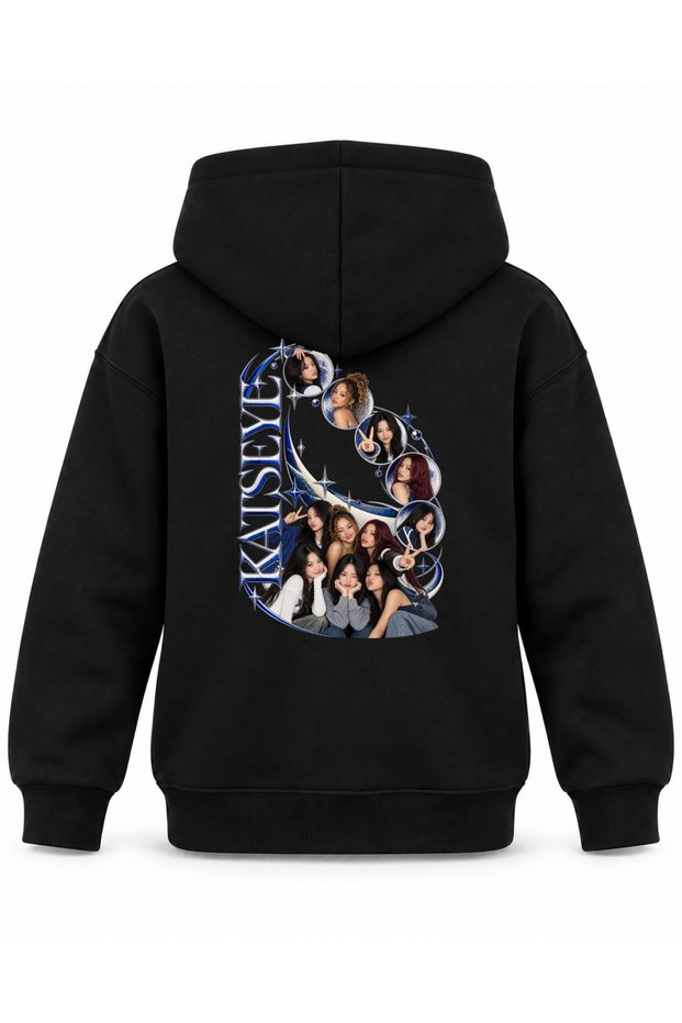 Katseye Moon Cycle Stage Printed Children's Hooded Sweatshirt