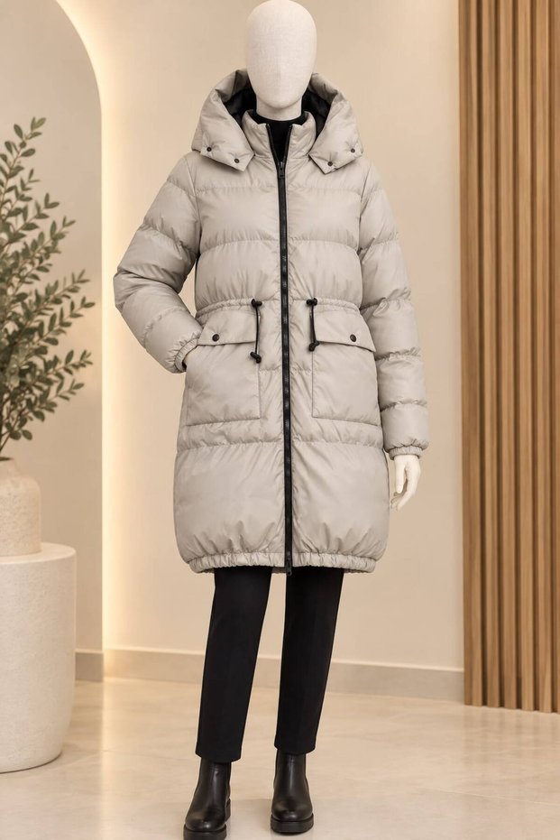 Women's Hooded Puffer Coat
